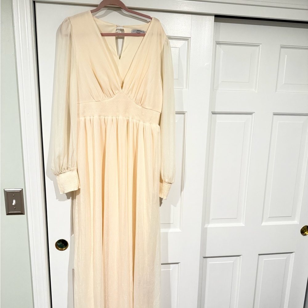 Brand new cream color dress!!!!